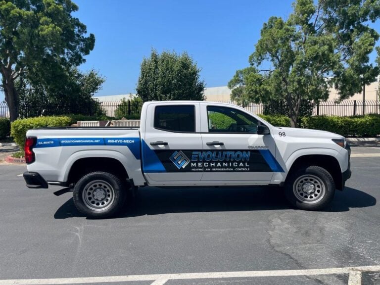 Custom Vehicle Graphics Passanger side Installed Corona 768x576